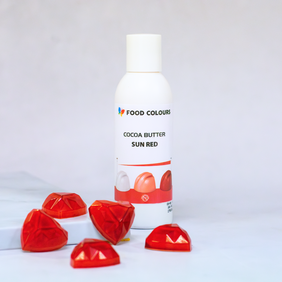Food colours coloured cocoa butter - 100g