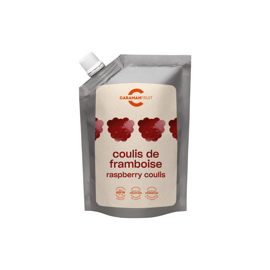 Caramanfruit raspberry Coulis - 1kg
