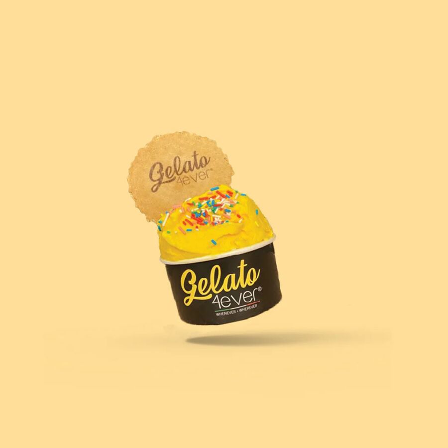 Gelato 4ever italian gelato and ice cream UHT mix mango - 1L