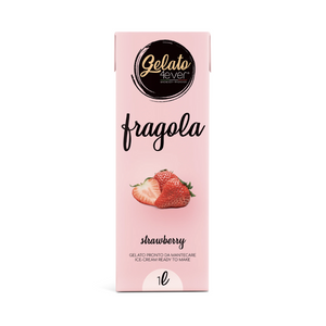 Gelato 4ever | Italian gelato and ice cream UHT mix | Strawberry | 1L