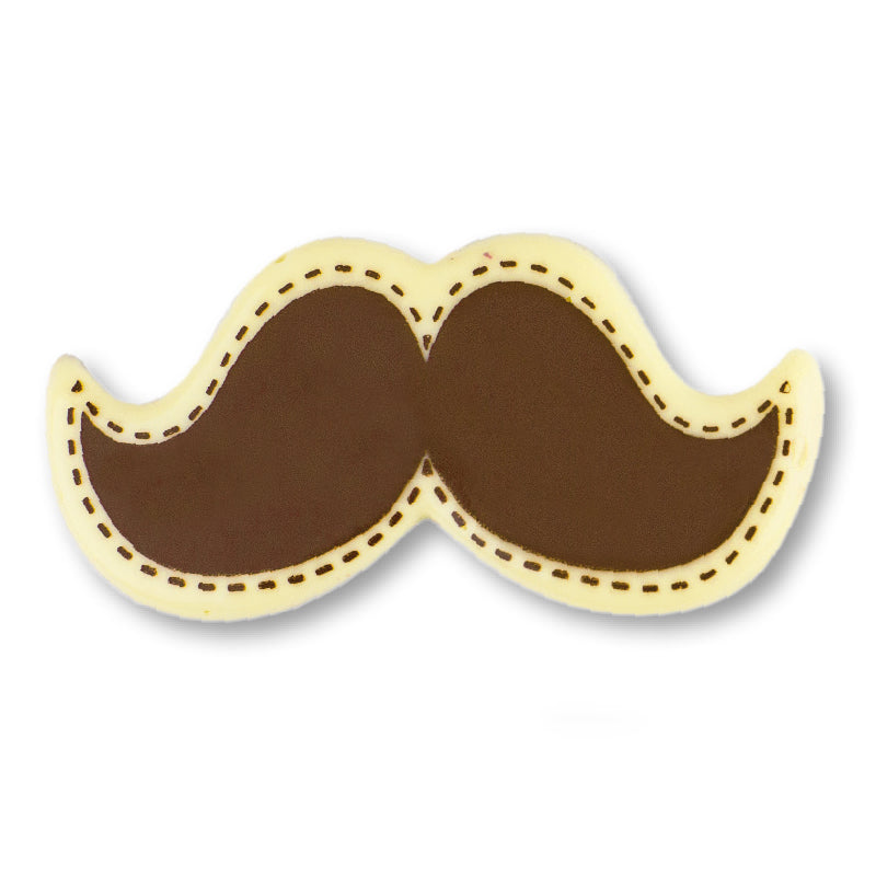 Hillbo moustache chocolate decor - 60 pieces