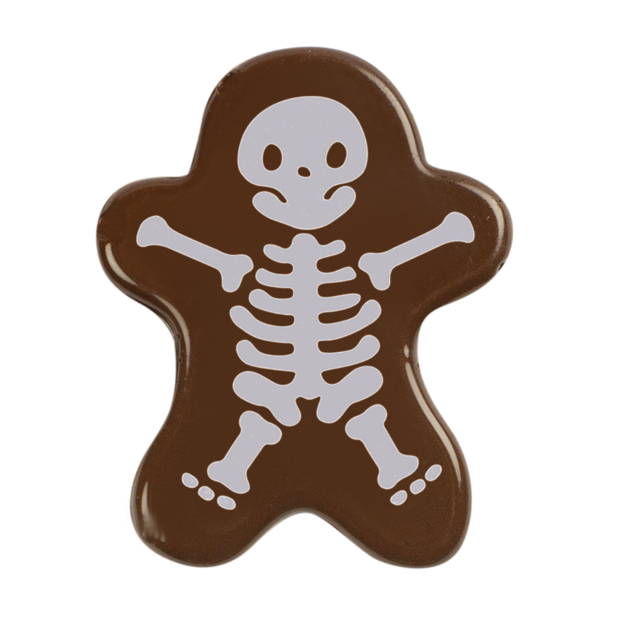 Hillbo dark chocolate Halloween skeleton - 72 pieces (Copy)