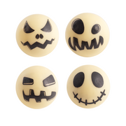 Hillbo white chocolate Halloween decor 3D spooks - 40 pieces