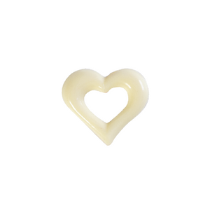 Hillbo | White chocolate fantasy heart | 135 pieces