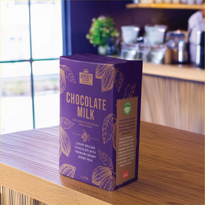 Jersey Dairy | Chocolate milk | Luxury Belgian chocolate | 12 x 1 ltr