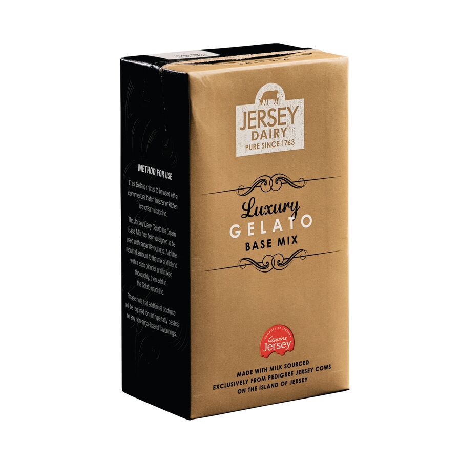 Jersey dairy jersey luxury UHT gelato base mix - 12 x 1L