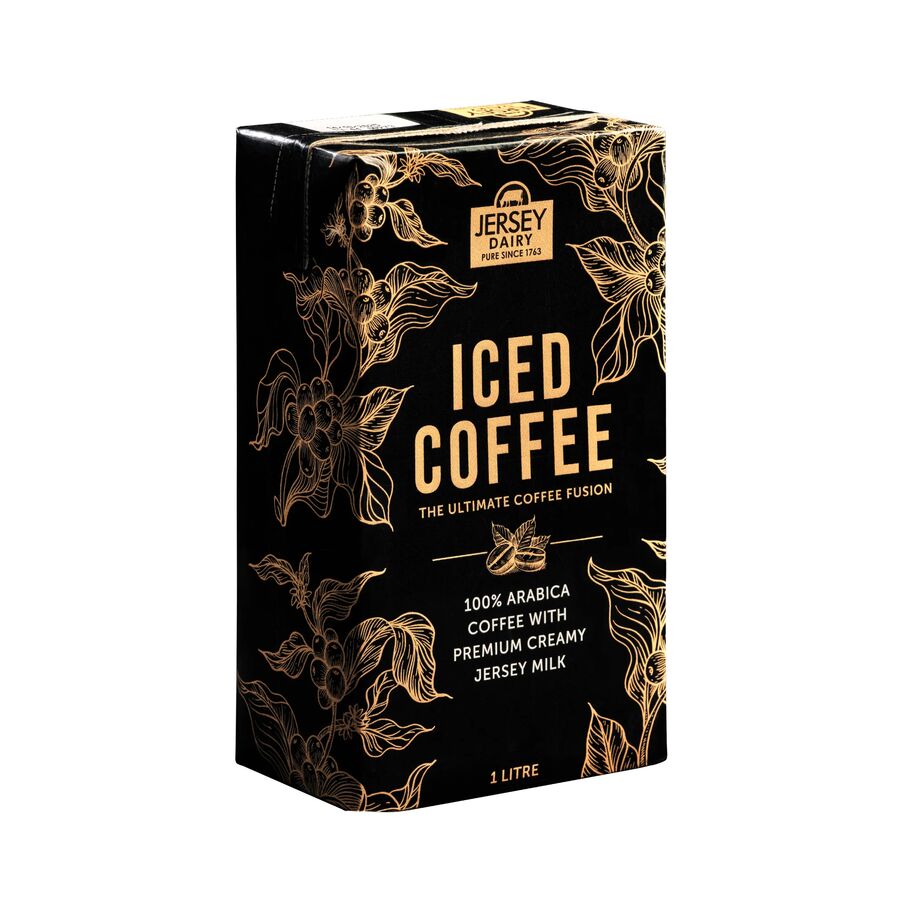 Jersey dairy iced coffee 100% arabica coffee - 100% jersey milk - 12 x 1L