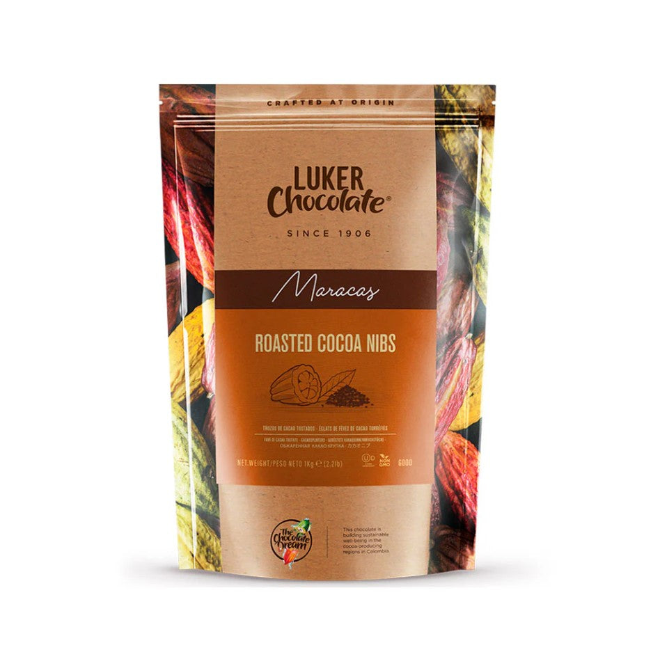 Luker chocolate roasted cocoa nibs - 1kg