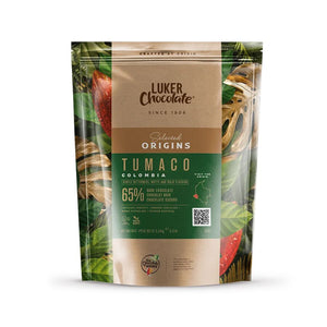 Luker Chocolate | Tumaco | Dark chocolate (65%) buttons | 2.5kg