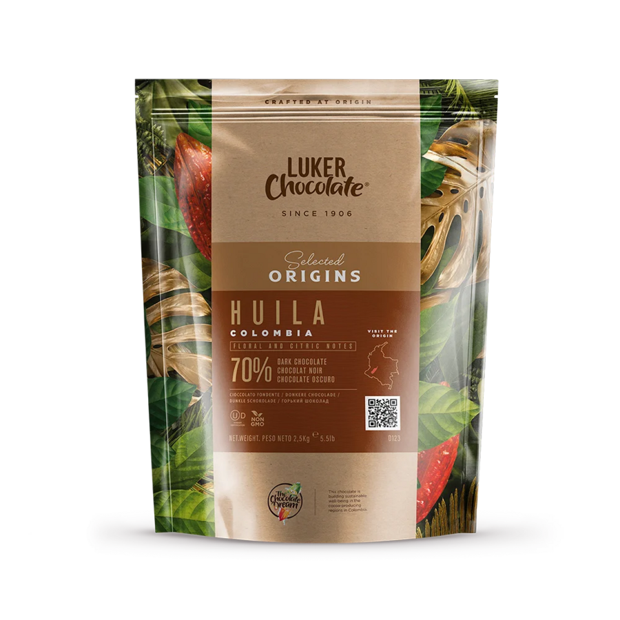 Luker Chocolate | Huila | Dark chocolate (70%) bitter | 2.5kg