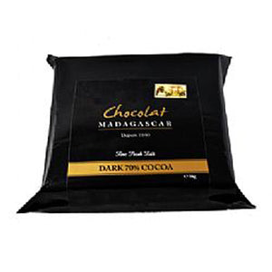 Chocolat Madagascar | Madagascan dark chocolate (70%) bars | 1kg