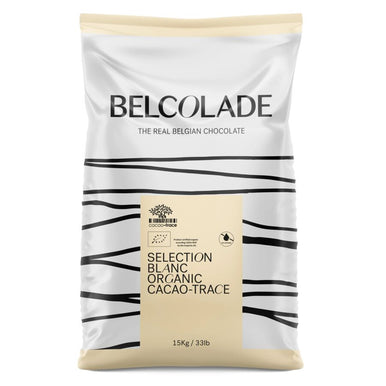 Belcolade | Cacao Trace | Vegan white couverture | 15kg