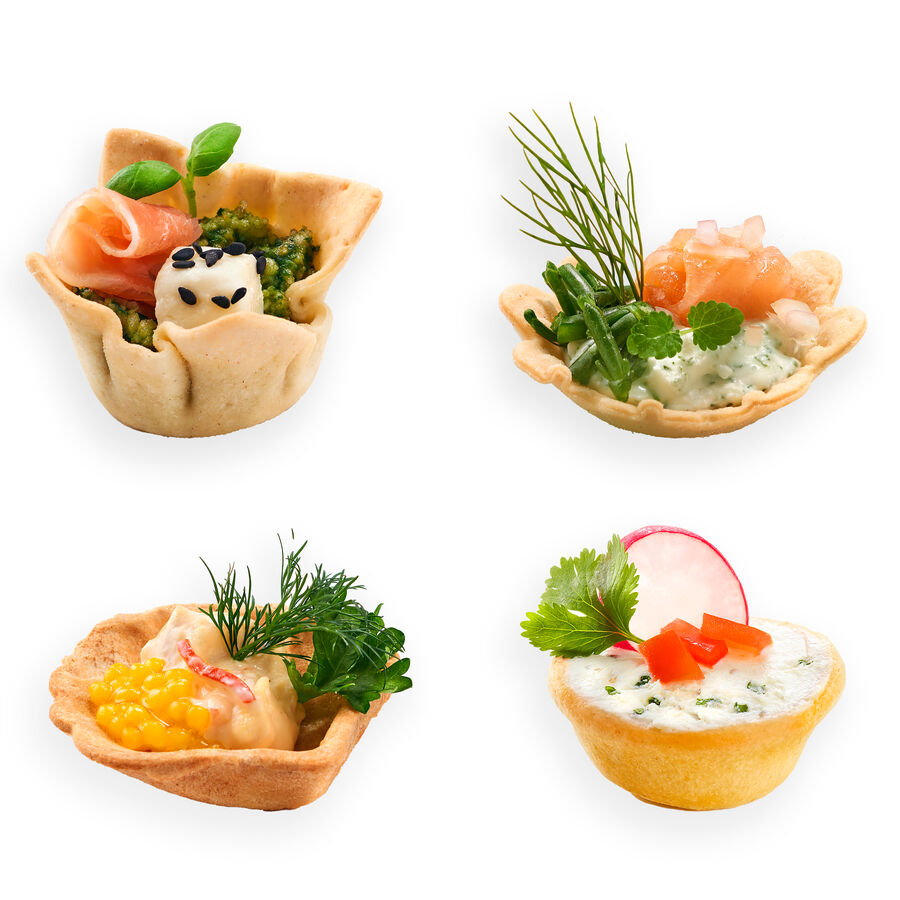 Pidy crispy canape assortment - 226 pieces