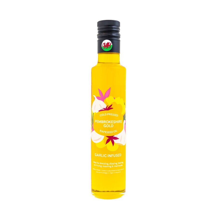 Pembrokeshire Gold | Garlic infused rapeseed oil | 250ml