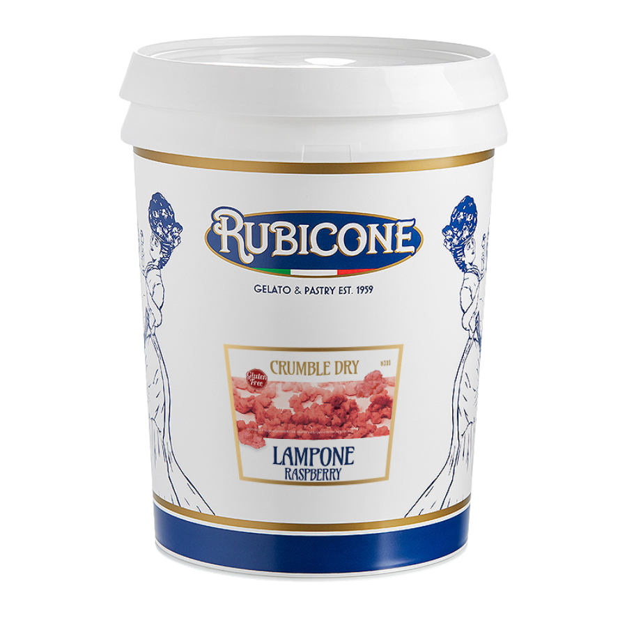 Rubicone raspberry crumble dry - 3kg