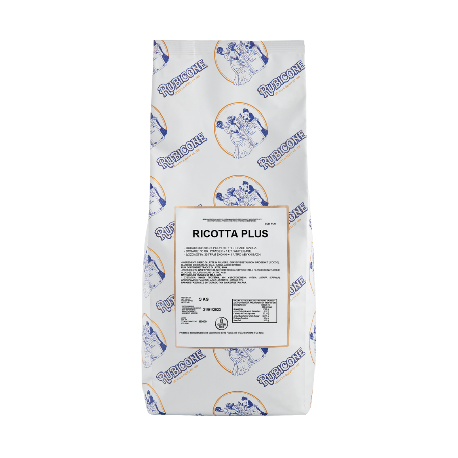 Rubicone ricotta plus powder - 3kg