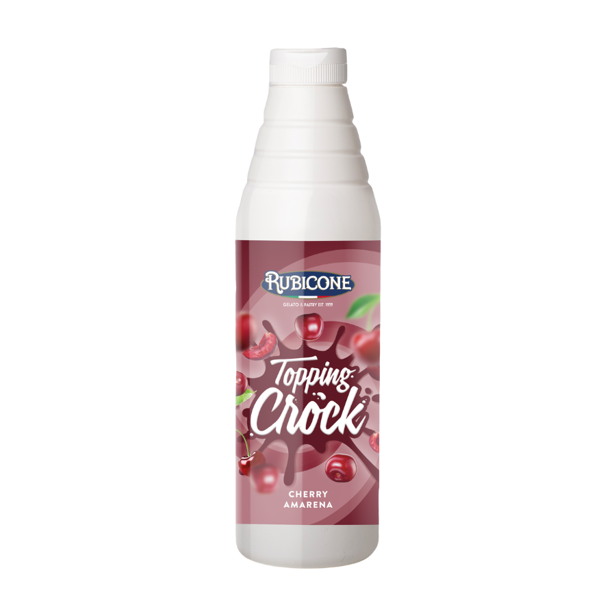 Rubicone cherry topping crock sauce - 1kg