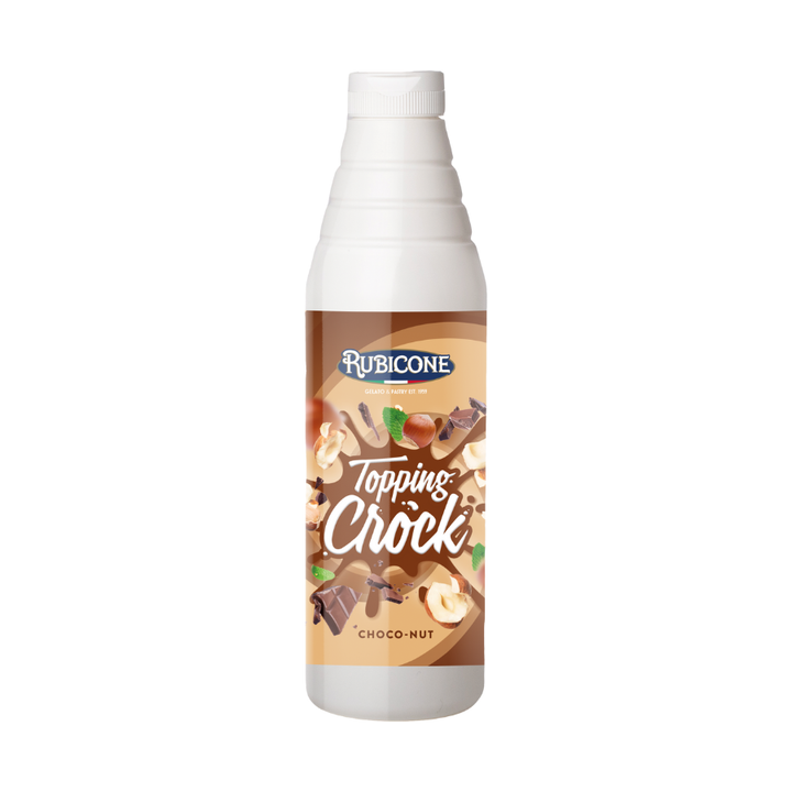 Rubicone choco nut topping crock sauce - 1kg