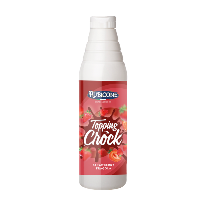 Rubicone strawberry topping crock sauce - 1kg 