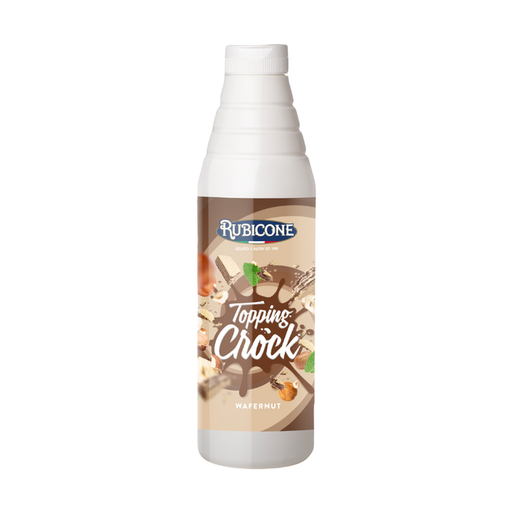 Rubicone wafer nut topping crock sauce - 1kg