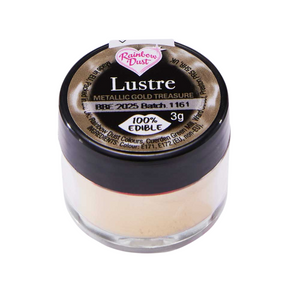 Rainbow Dust Lustre Dust Powder Metallic Golden Treasure 3g