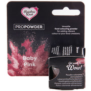 Rainbow Dust propowder food colouring powder baby pink  - 3g