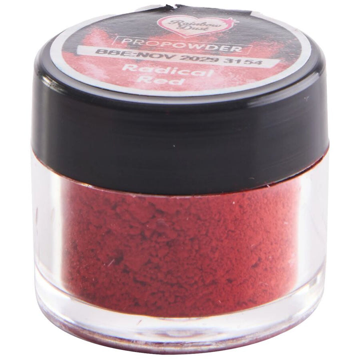 Rainbow Dust ProPowder food colouring powder radical red - 2g