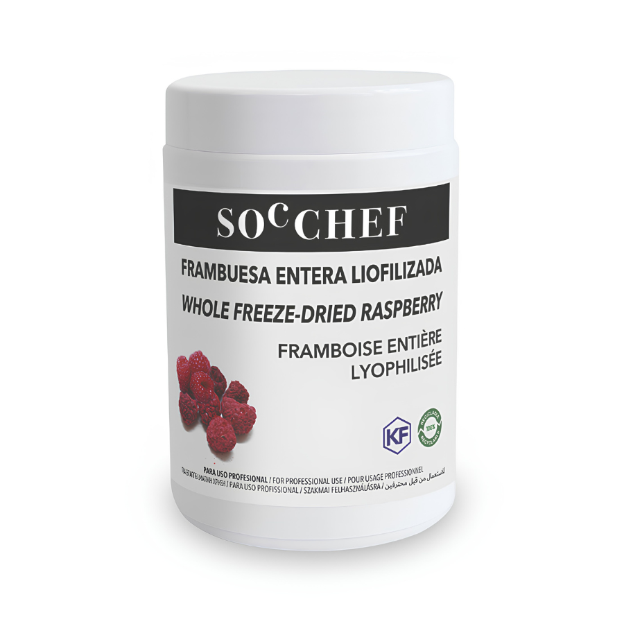 SOC Chef freeze dried whole raspberry - 80g 