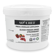 Soc Chef freeze dried strawberry slices - 300g