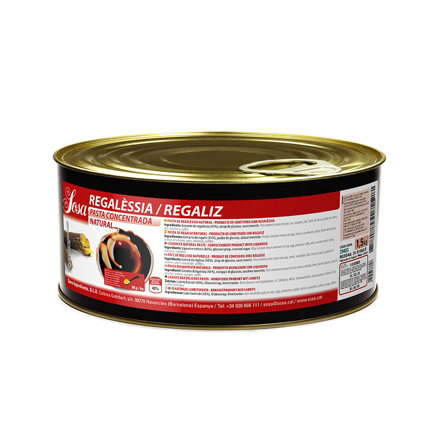 Sosa natural liquorice paste - 1.5kg