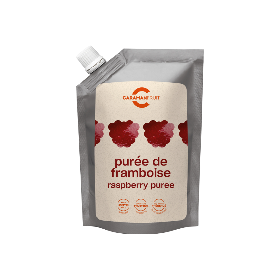 Caramanfruit raspberry ambient fruit puree - 1kg