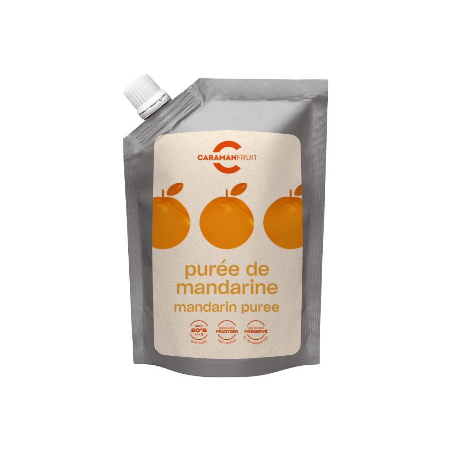 Caramanfruit mandarin ambient fruit puree - 1kg