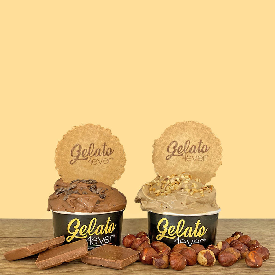 Gelato 4ever italian gelato and ice cream UHT mix hazelnut - 1L