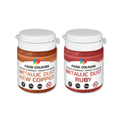 Food colours metallic Dust powdered food colouring - 20g