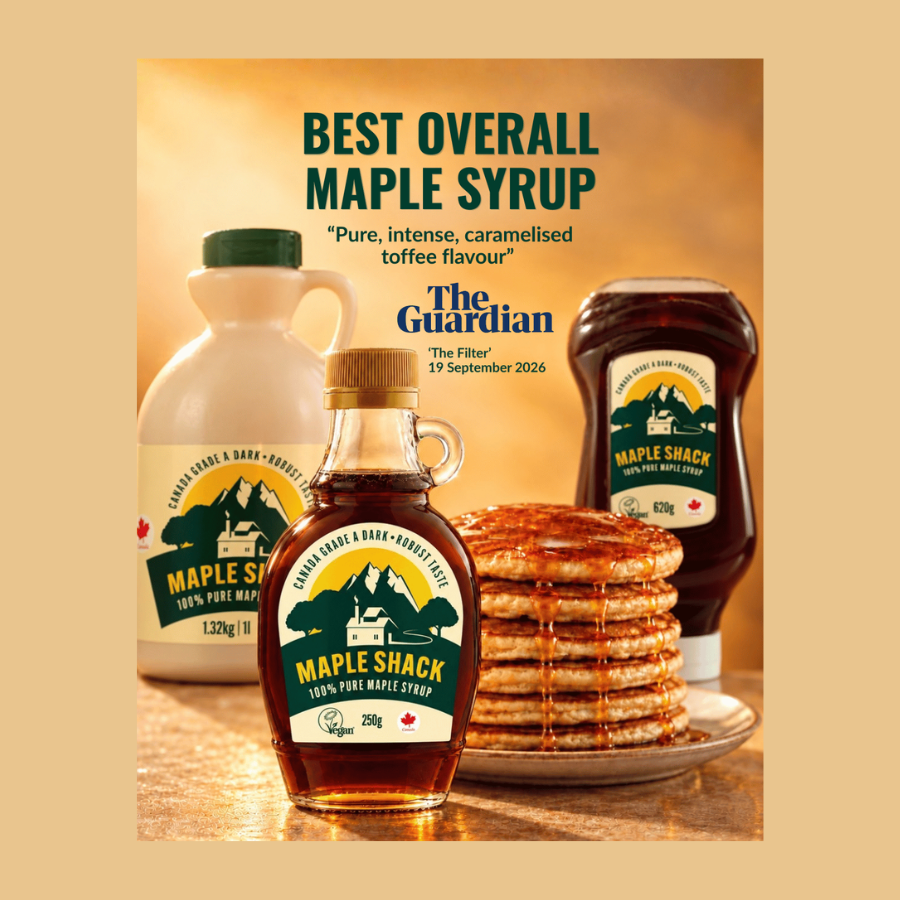 St Lawrence Gold maple shack dark maple syrup - 620g