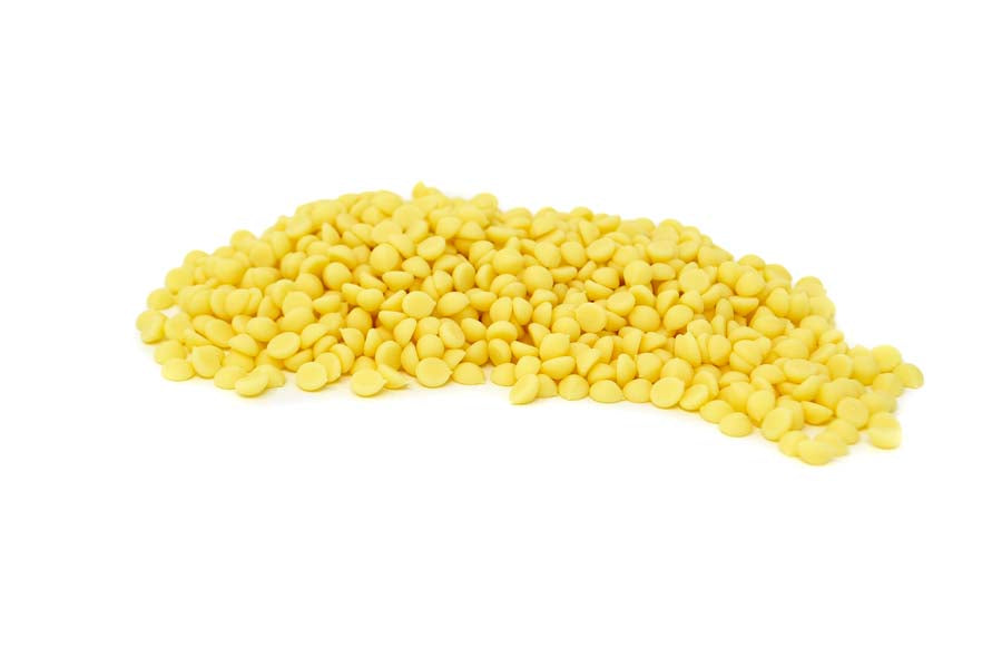White chocolate grains