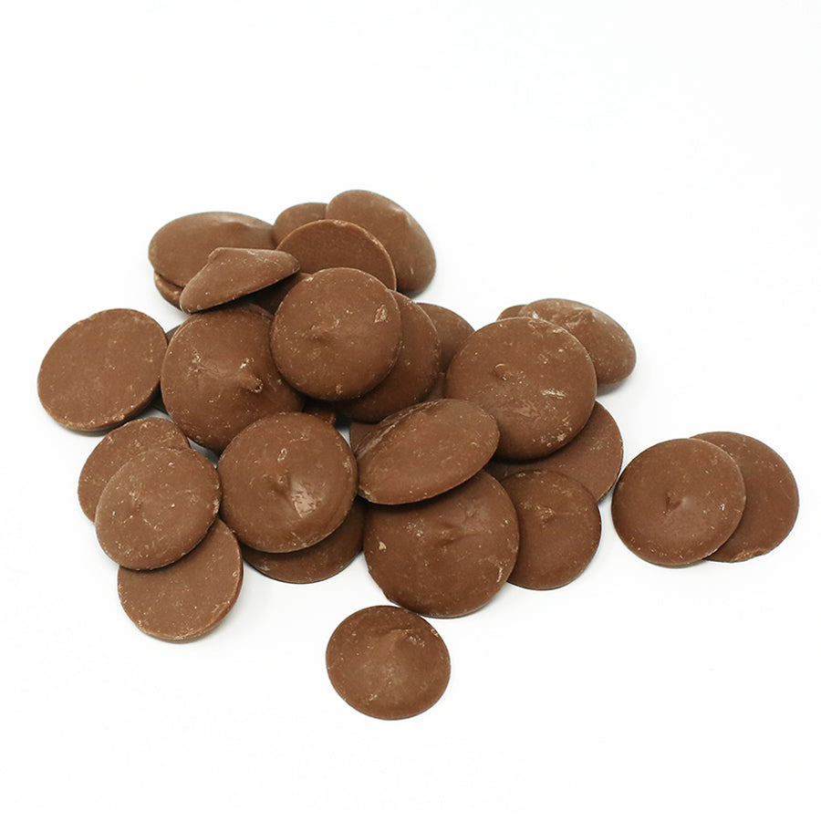 Callebaut milk chocolate (35.9%) buttons - 25kg