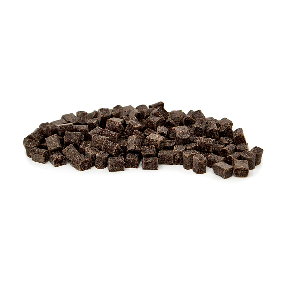 Callebaut dark chocolate (40.6%) chunks (10 x 10 x 6mm) - 25kg