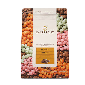 Callebaut honey buttons packaging