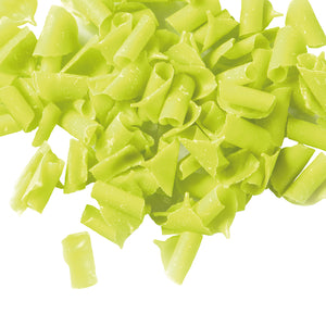 Barbara Decor | Lime coloured with a vanilla flavour blossom curls | 1kg