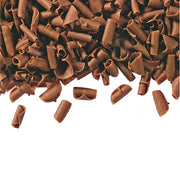 Barbara Decor milk chocolate blossom curls - 1kg and 4kg
