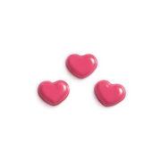 Barbara Decor pink coloured white chocolate heart set - 320 pieces
