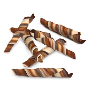 Barbara Decor | Marbled chocolate twister roll | 625 pieces