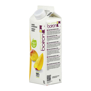Boiron mango fruit puree 1 litre packaging