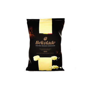 Belcolade | RA white chocolate chunks 10mm | 15kg