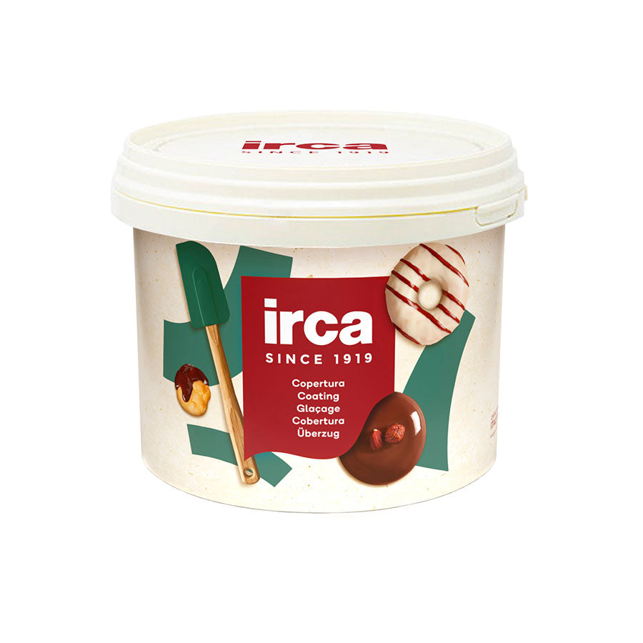 Irca cover Decor white chocolate flavour coating (non-cracking) - 3kg