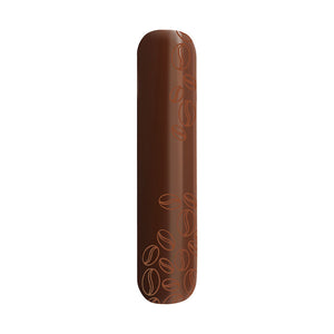 Chocolatree | Milk chocolate coffee curved eclair topping piece | 45 pieces