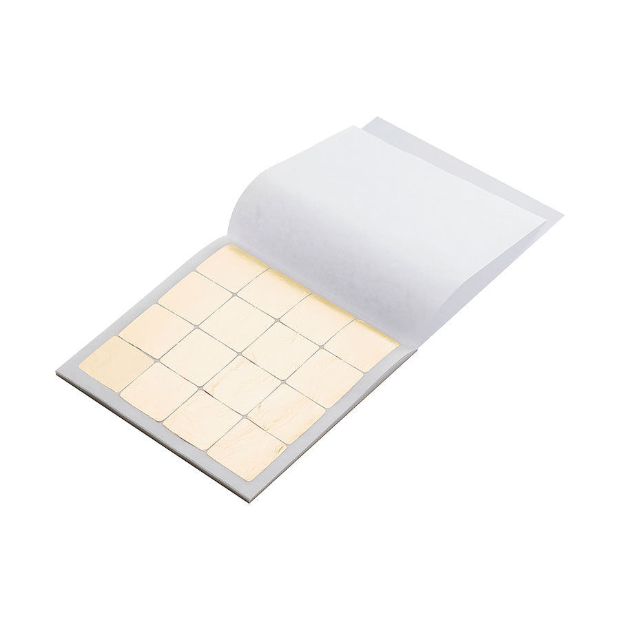 Chocolatree book of edible gold squares 20mm - 320 squares
