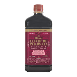 Dilmah | Elixir of Ceylon black tea with lychee | 1 litre PET bottle