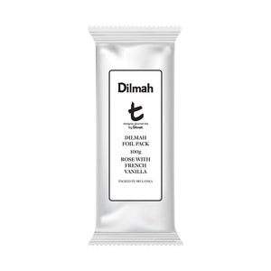 Dilmah | t-Series | Rose with French vanilla loose leaf tea refill carton | 12 x 100g